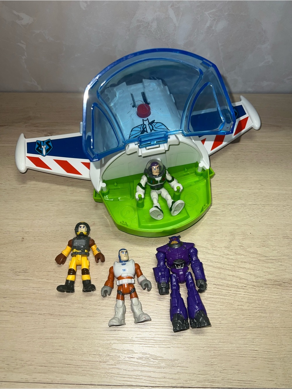 Fisher-Price Imaginext Toy Story Buzz Lightyear Robot Playset & Figures Lot